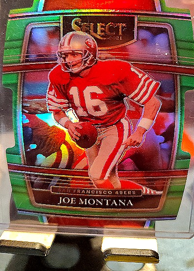 2021 Panini Select #36 Joe Montana — front