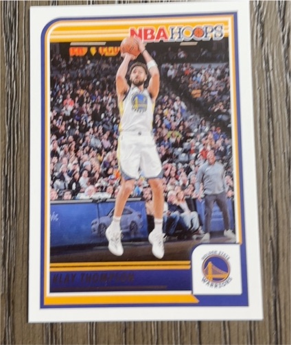 2023-24 Panini NBA Hoops #18 Klay Thompson — front