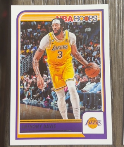 2023-24 Panini NBA Hoops #217 Anthony Davis — front