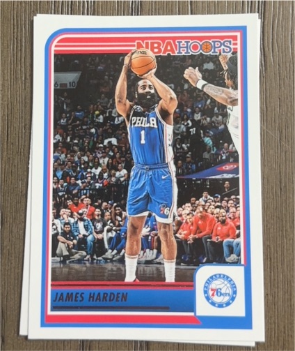 2023-24 Panini NBA Hoops #119 James Harden — front