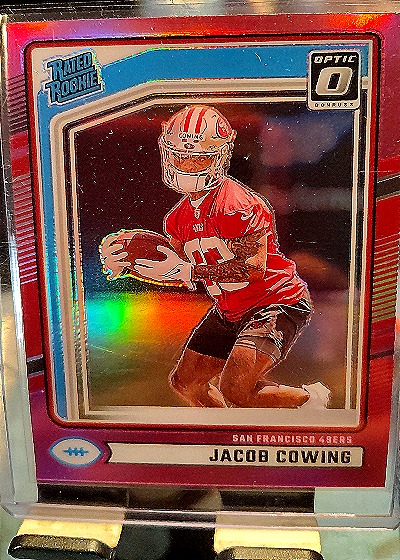 2024 Donruss Optic #378 Jacob Cowing — front