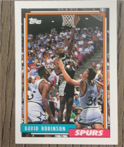 1992-93 Topps #277 David Robinson — front