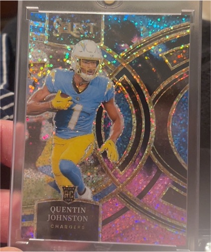 2023 Panini Select Premier Level #196 Quentin Johnston — front
