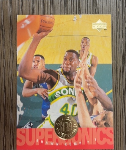 1995-96 Upper Deck #172 Shawn Kemp — front