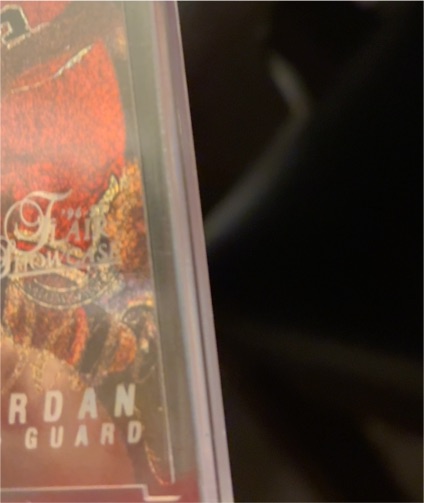 1997 Flair Showcase Michael Jordan — front