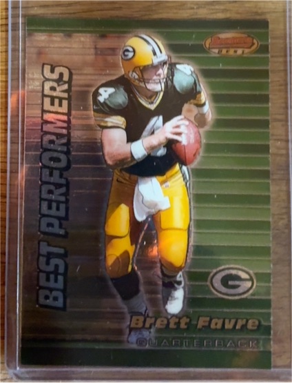 1999 Bowman's Best Performers #91 Brett Favre — front