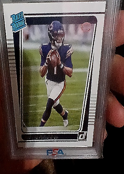 2021 Panini Donruss #253 Justin Fields — front