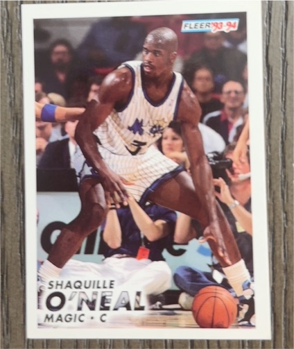 1993-94 Fleer #149 Shaquille O'Neal — front