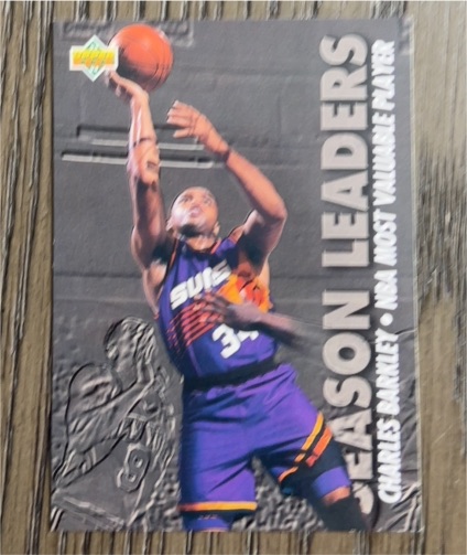 1993-94 Upper Deck #174 Charles Barkley Season Leaders — front
