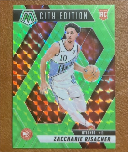 2024-25 Panini Mosaic City Edition #274 Zaccharie Risacher — front