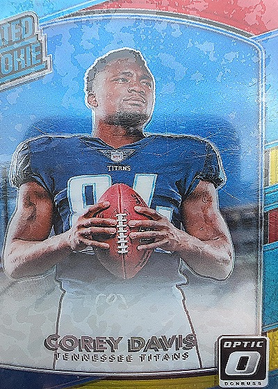 2024 Donruss Optic #Corey Davis Tennessee Titans — front