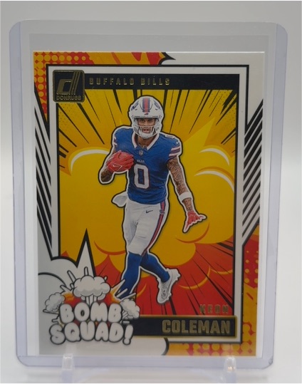 2024 Donruss Bomb Squad #13 Keon Coleman — front