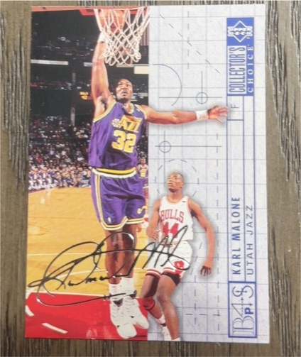 1994-95 Upper Deck Collector's Choice #397 Karl Malone — front