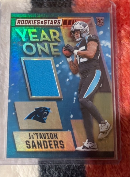 2024 Panini Rookies & Stars #YO-JSS Ja'Tavion Sanders Year One — front