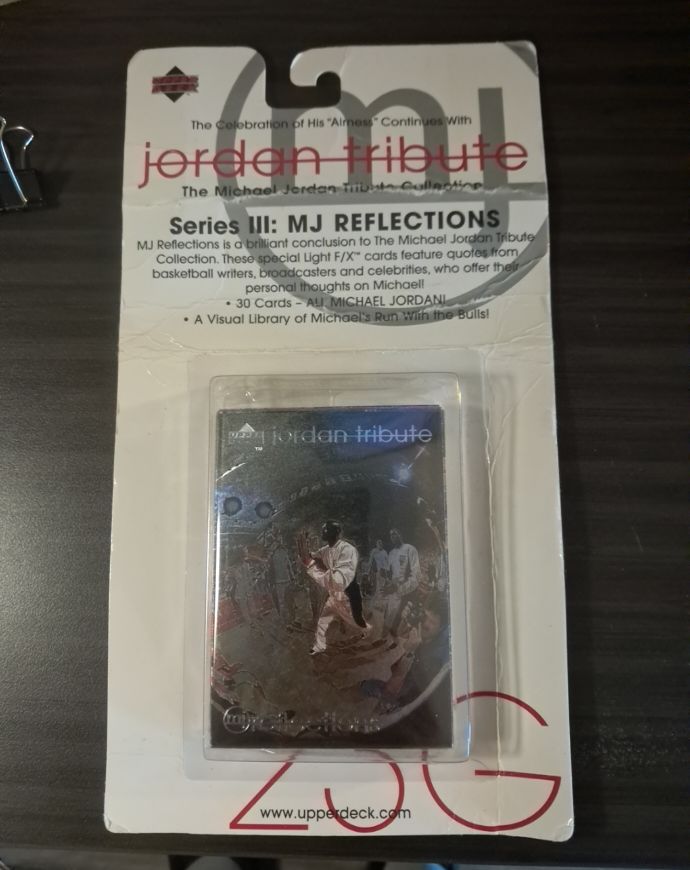 1997 Upper Deck Tribute III MJ Reflections Michael Jordan — front