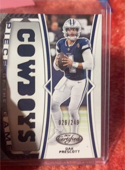 2024 Panini Certified Piece of the Game Relics #POG-DPT Dak Prescott — front