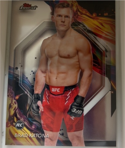 2024 Topps Finest UFC #RC Brad Katona — front