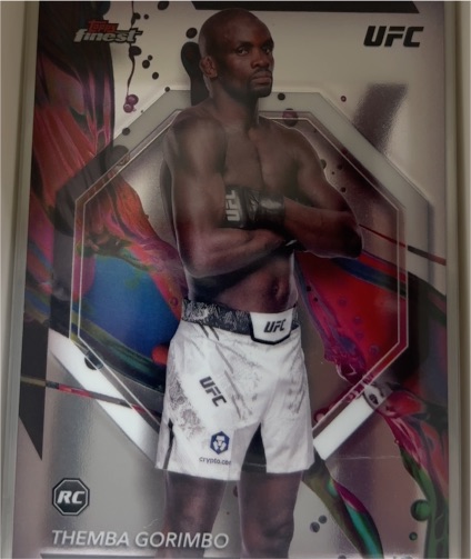 2024 Topps Finest UFC #79 Themba Gorimbo — front