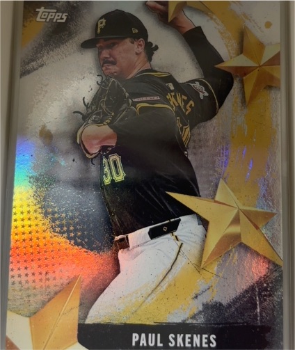 2025 Topps Stars of MLB #SMLB-27 Paul Skenes — front