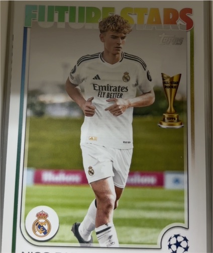 2024-25 Topps UEFA Club Competitions #14 Nico Paz — front