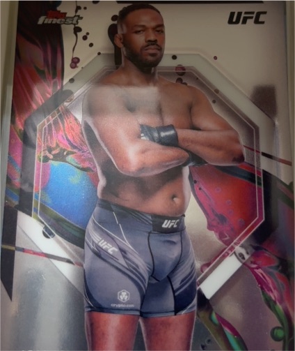 2024 Topps Finest UFC #61 Jon Jones — front