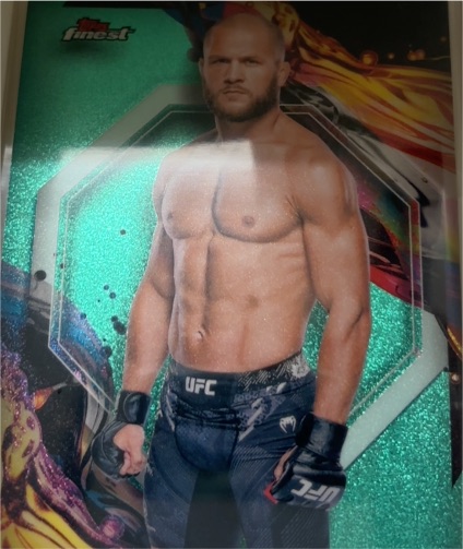 2024 Topps Finest UFC #156 Rafael Fiziev — front