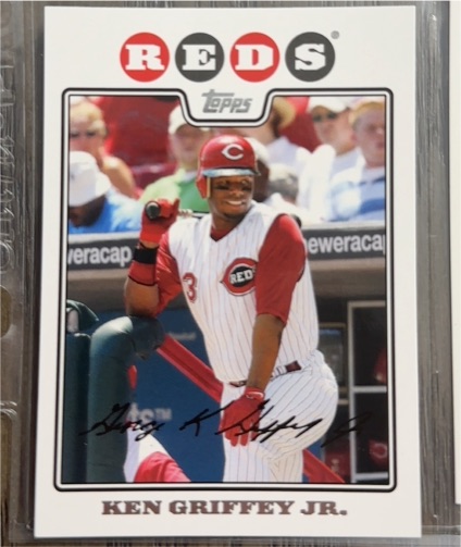 2008 Topps #580 Ken Griffey Jr. — front
