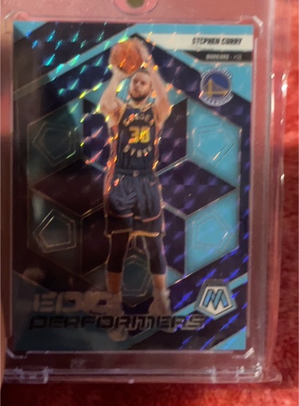 2024-25 Panini Mosaic Epic Performers #3 Stephen Curry — front