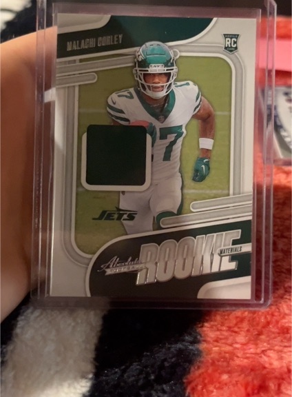 2024 Panini Absolute Rookie Materials #ARM-MCY Malachi Corley — front
