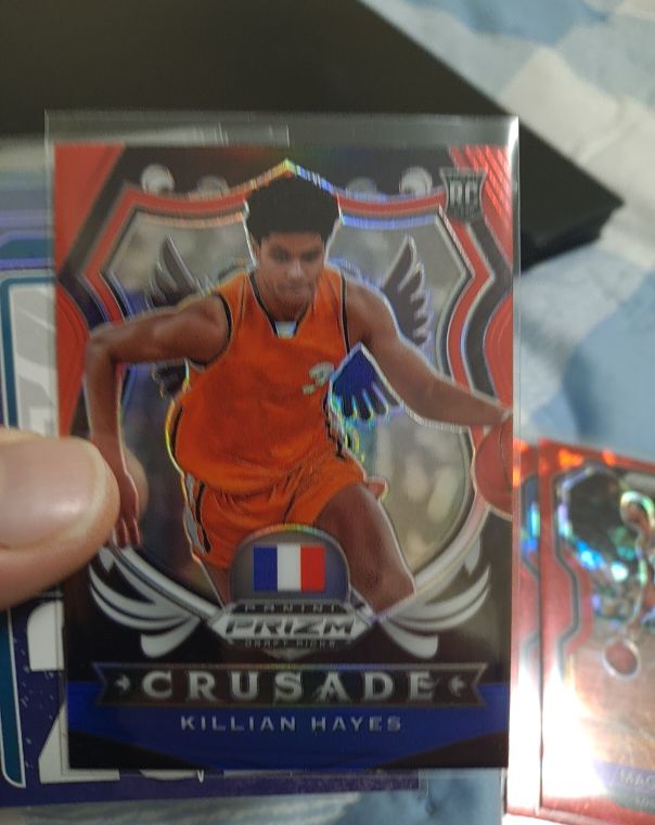 2020-21 Panini Prizm Draft Picks Crusade #92 Killian Hayes — front
