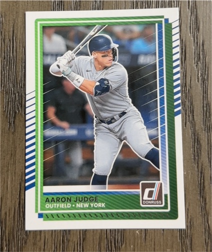 2025 Donruss #50 Aaron Judge — front