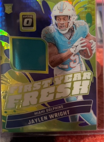 2024 Panini Donruss Optic #FYF-JWT Jaylen Wright — front