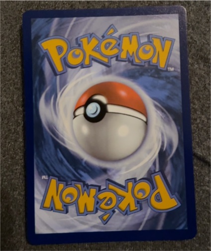 1999 Pokémon Base Set Card Back — front