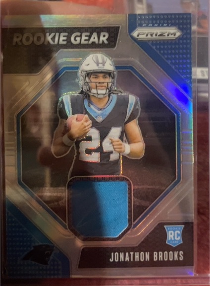 2024 Panini Prizm Rookie Gear #RG-JBS Jonathon Brooks — front