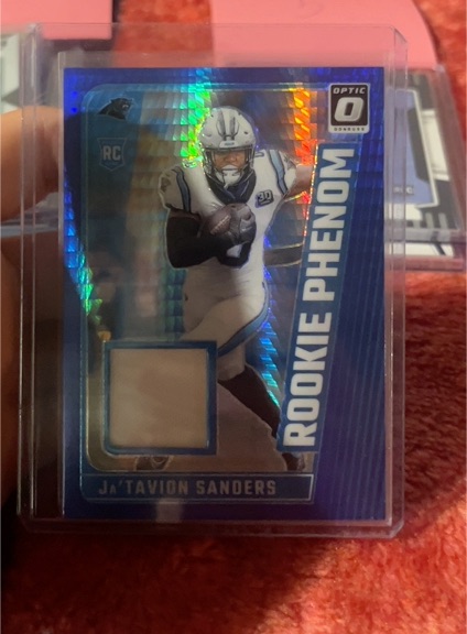 2024 Panini Donruss Optic #RPB-JSS Ja'Tavion Sanders Rookie Phenom — front