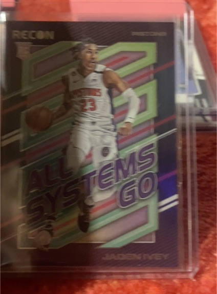 2022 Panini Recon #18 Jaden Ivey — front
