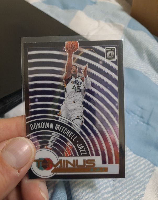 2020-21 Panini Donruss Optic #6 Donovan Mitchell T-Minus — front