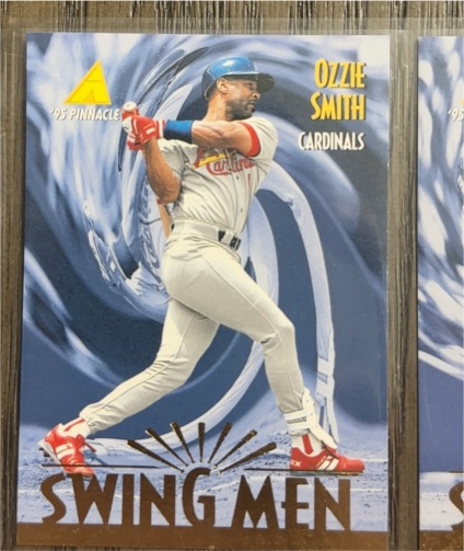1995 Pinnacle Swing Men #282 Ozzie Smith — front