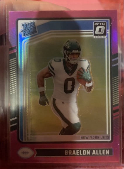 2024 Panini Donruss Optic #211 Braelon Allen — front