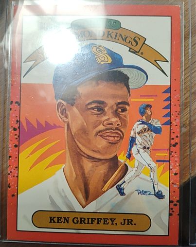 1989 Donruss Diamond Kings #4 Ken Griffey Jr. — front