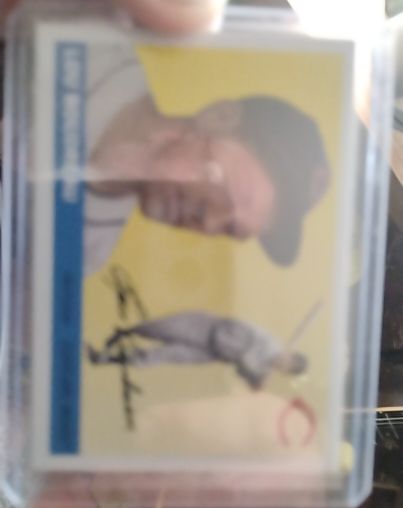 1955 Bowman #202 Johnny Temple — front