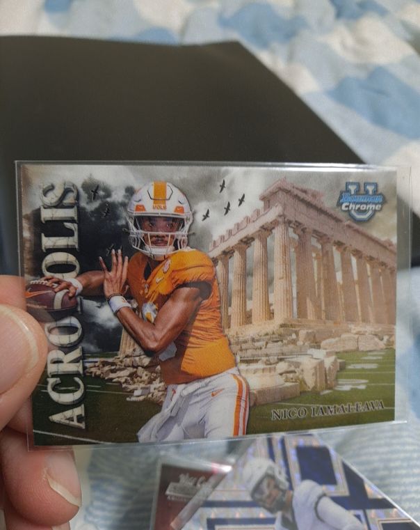 2024 Bowman Chrome University #A-1 Nico Iamaleava Acropolis — front