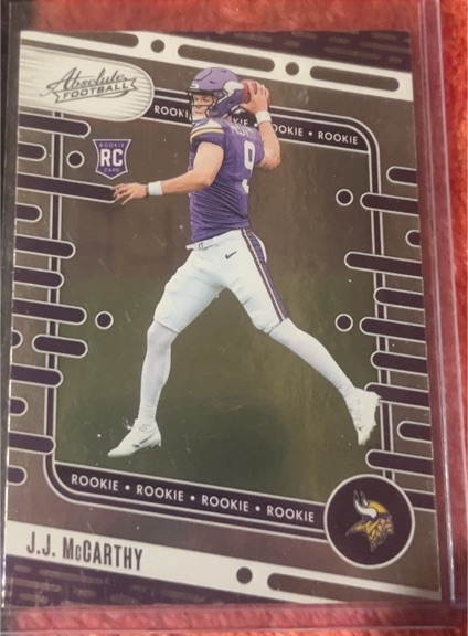 2024 Panini Absolute #110 J.J. McCarthy — front