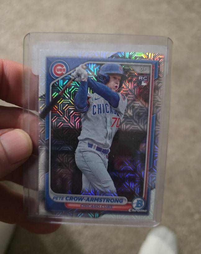 2024 Bowman Chrome #45 Pete Crow-Armstrong — front