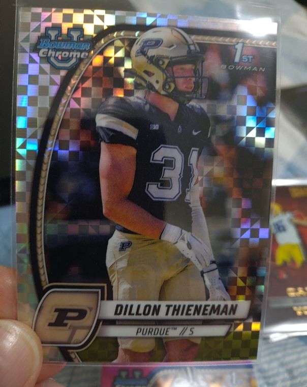 2024 Bowman Chrome University #62 Dillon Thieneman — front