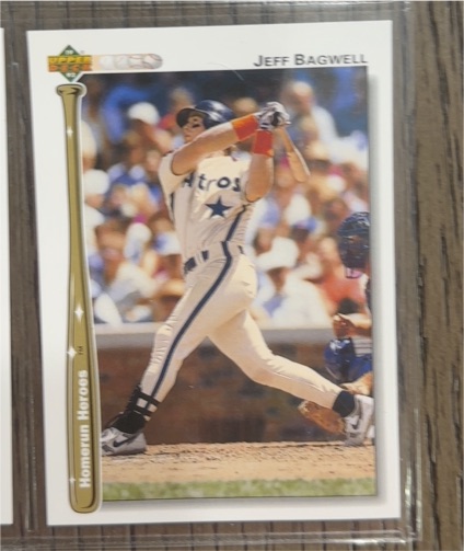 1992 Upper Deck Homerun Heroes #HR25 Jeff Bagwell — front