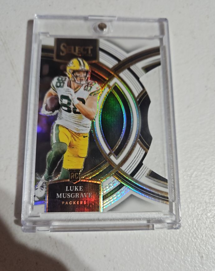 2023 Panini Select Premier Level #166 Luke Musgrave — front