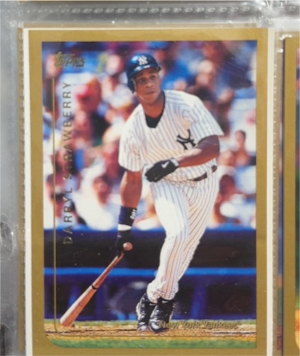 1999 Topps #18 Darryl Strawberry — front