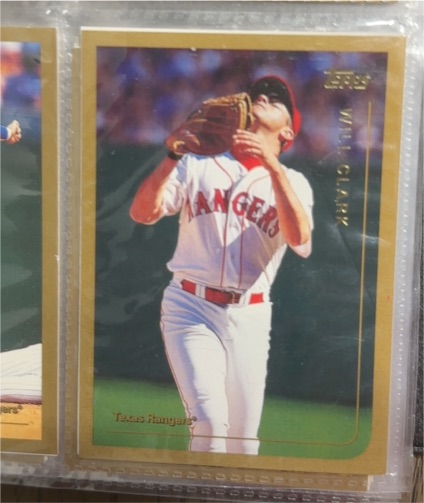 1999 Topps #9 Will Clark — front