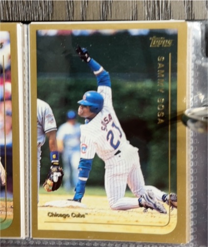 1999 Topps #66 Sammy Sosa Chicago Cubs — front